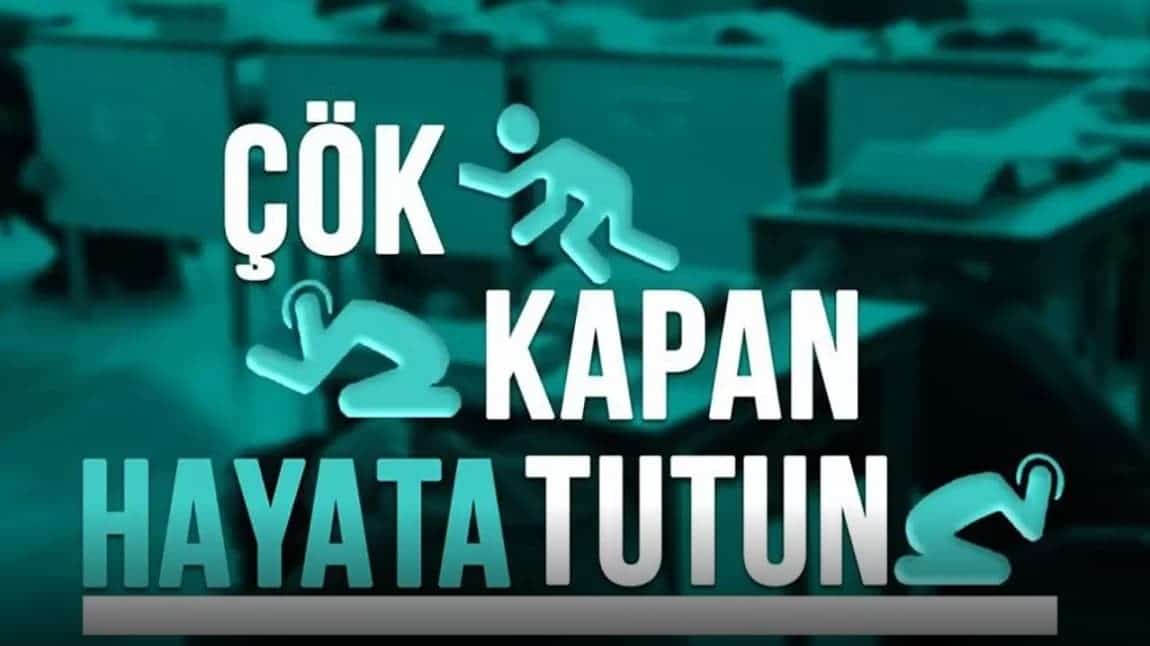 1-7 Mart Deprem Haftası kapsamında  okulumuzda Deprem Tahliye tatbikatı yapılmıştır.